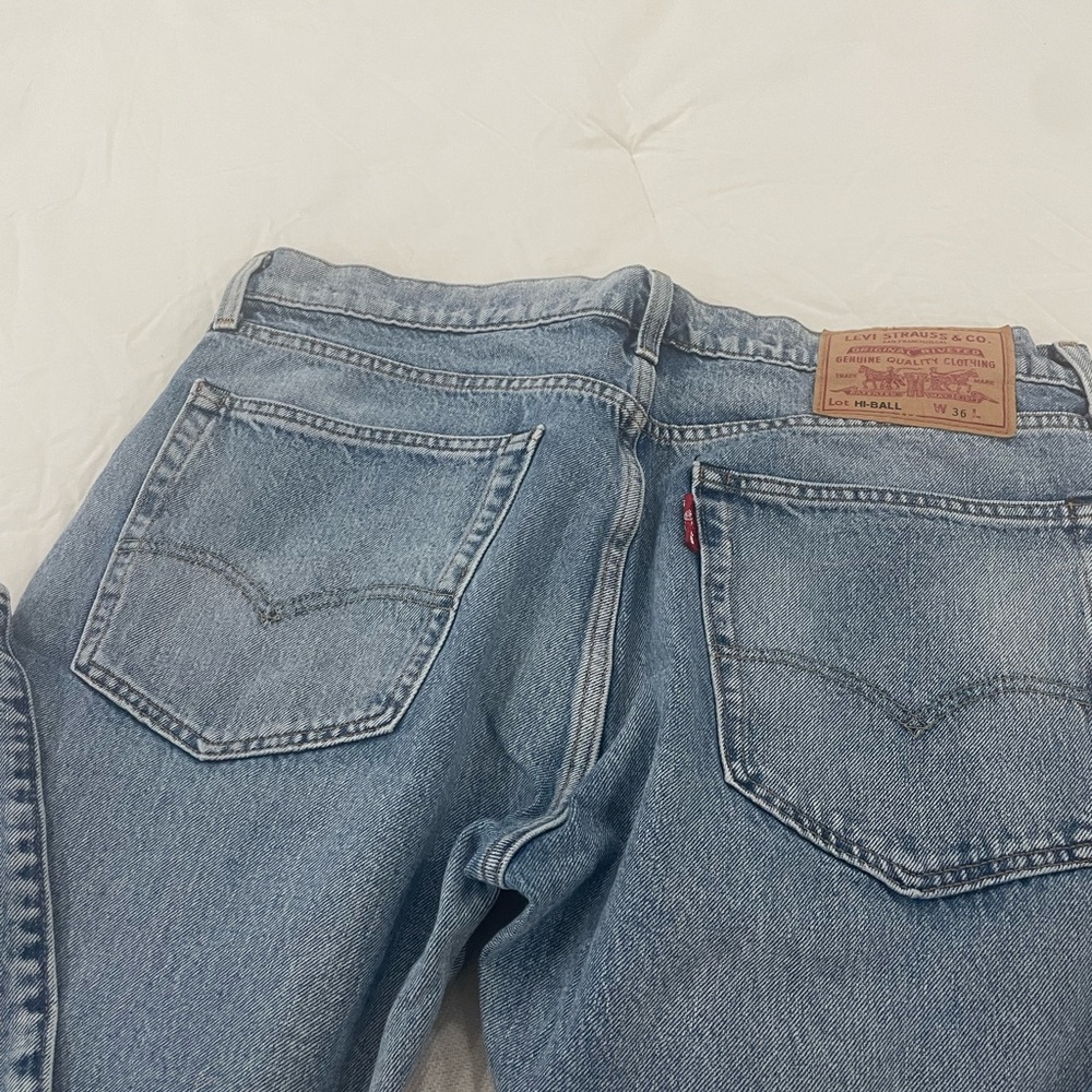 Levi's Light Blue Bootcut Jeans